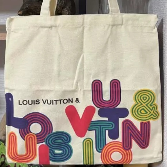 Louis Vuitton multicolor Limited edition Canvas Eco Tote Bag handbag - Picture 2 of 9